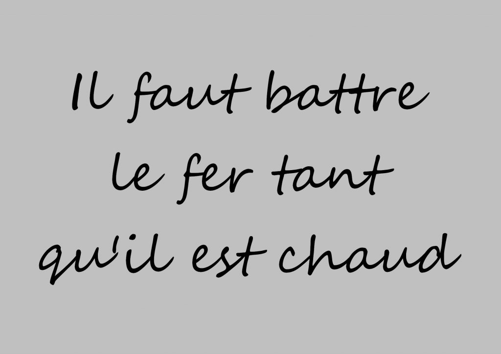 192. Il faut battre le fer tant qu’il est chaud – Château des Allymes